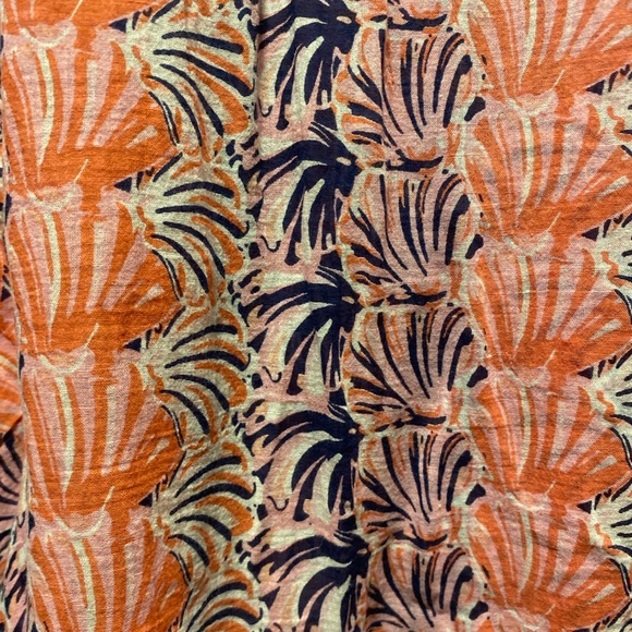 Simply Southern Pink and Navy Poncho/cover up Lg/Xlg - Picture 8 of 9